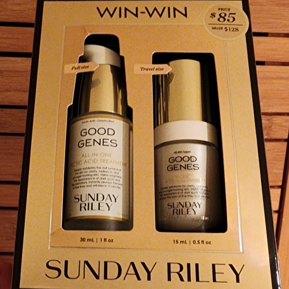 Sunday Riley Good Genes ~1.5 oz total (1 oz EUC + 0.5 oz NIB)